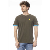 Invicta Green Cotton Men T-Shirt -   -  Invicta.